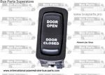 Bus Electric Passenger Door Open / Close Rocker Switch